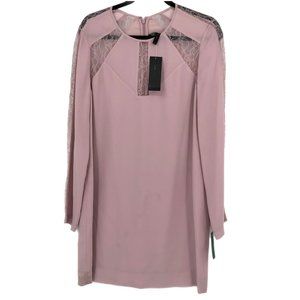 BCBG Pink Midi Dress | Versatile for Any Occasion